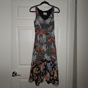 Moving Sale! { Maeve By Anthropologie Patchwork Floral Dress Size 4